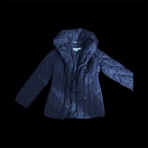 Larry Levine Purple Quilted Jacket